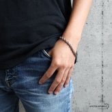 ステンレス ロープチェーンブレスレット 幅6mm シルバー メンズ ボリューム ツイスト 立体感 太め シンプル カジュアル ストリート モード きれいめ おしゃれ かっこいい アクセサリー 手元のポイント 金属アレルギー対応