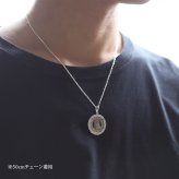 ハワイアンジュエリー シルバー ペンダント トップ 刻印 無料 誕生石入れ可 バストークン コイン フラダンサー ロジウムコーティング シルバー925 ネックレス チェーン別売 ペンダントヘッド BY THE SEA バイザシー プレゼント ハロウィン 【品番：SP302】