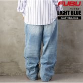 FUBU フブ ワイド イージーパンツ メンズ レディース fam-62504 バギーパンツ デニムパンツ ジーンズ 迷彩 カモフラ ルーズシルエット ストリート ヒップホップ ダンス カジュアル ボトムス M L XL XXL 2026FW Karlas