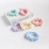 ヘアアクセサリー 通販 ミニシュシュ Rora パステルカラー 髪飾りヘアアクセ ヘアゴムセット キッズ女の子 子供子ども 姉妹お揃い プチギフト 卒園式入学式 フォーマル カジュアル ヘアアレンジ ブレスレット ツインテール