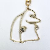 ムーミン モラン ゴールドキーホルダーVol.3 MOOMIN