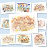 金婚式のギフトに、似ているだけでなく、雰囲気まで大切に描きます。初めての似顔絵注文でも安心です。 贈り物 似顔絵 金婚式 ギフト 手描き プレゼント 名入れ 金婚式 結婚記念日 銀婚式 大人数 おばあちゃん おじいちゃん 夫婦 家族 祖母 修正無料 名入れ 下書き確認 実績多数 親孝行 宝物 サプライズ 親孝行 感謝 結婚記念日 50周年 長寿 喜ばれる 還暦祝い 白寿祝い 披露宴 引っ越し 感動