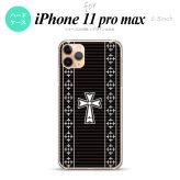 iPhone11ProMax iPhone11pro max スマホケース ハードケース ゴシック 黒 白 メンズ レディース nk-i11pm-1011