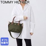 高品質ヨーロッパ輸入モデル トミーヒルフィガー TOMMY HILFIGER トートバッグ ミニトート ミニショルダー レディース POPETTE MINI ダークオリーブ AW0AW17709 MRZ DARK OLIVE 送別会 誕生日 結婚祝い 結婚式 彼氏 息子 夫 男性 名刺入れ 高級 父の日 母の日 即日発送
