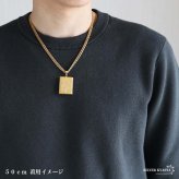 ステンレス ロケットネックレス HIPHOP ダブル喜平チェーンネックレス ロケットペンダント マリアネックレス 写真 記念 思い出 50cm 60cm ゴールドネックレス 18KGP シルバー 聖母 6面カット メンズ 男性 金属アレルギー対応