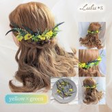 プリザーブドフラワー ドライフラワー 髪飾り ヘアアクセサリー ヘッドドレス 選べる11色 結婚式 成人式 卒業式 七五三 発表会 ウェディング ブライダル 和装 振袖 袴 着物 白無垢 水引 組紐 リボン かすみ草 紫陽花 ギフト プレゼント 贈り物 誕生日 記念日 お祝い ヘアアレンジ フルセット Lulu＊s ルルズ2476