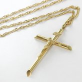 18金 ペアネックレス カップル 親子 姉妹 女友達 お揃い ペア 十字架 キリスト クロス ネックレス K18 18K 45cm ゴールド お守りジュエリー 金 誕生日 結婚記念日 プレゼント 夫婦 両親 ペアギフト ペアルック ペンダント ペアアクセサリー ランキング お祝い クリスマスプレゼント