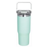 アンサンブル ストロー付2WAYタンブラー900mL 緑 2WAYタンブラー ストロー付き 取っ手付き【北海道・沖縄県・離島 配送不可】