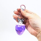 サンリオ クロミ カラフルいちごドームキーホルダー パープル Sanrio