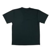 ムーミン リラックスドライTシャツ ニョロニョロ ブラック アパレル MOOMIN