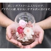 【動物病院 ペットサロン御用達】ペット お供え 仏壇 仏花 四十九日 御供 仏花 法事 亡くなった お悔み花 プリザーブドフラワー 猫 犬 ペット お供え 花 仏花 ガラスドーム 線香 ろうそく 仏花 法要 供養 水やり不要 ペット用仏具 お悔やみ クリアケース付