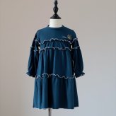 Rora ワンピース 通販 キッズワンピース ティアードワンピース 子どもワンピース お出掛け 通園通学小学生 お出かけデイリー 発表会結婚式 誕生日プレゼント 長袖 春秋冬 可愛いおしゃれ かわいい おしゃれ カジュアル 姉妹お揃い