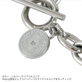 ライオンハート コンフォート チェーンブレスレット アズキ サージカルステンレス シルバー クリアジルコニア 金属アレルギー対応 メンズ ブランド