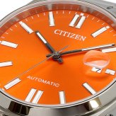 CITIZEN 腕時計 シチズン 時計 ウォッチ シチズン コレクション TSUYOSA Collection ツヨサ コレクション 自動巻き メカニカル オレンジ メンズ NJ0151-88Z [並行輸入品]