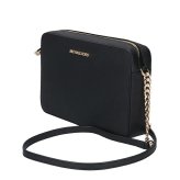 マイケルコース ショルダーバッグ レディース アウトレットブランド MICHAEL KORS ジェットセット アイテム 35T8GTTC9L-BK BLACK