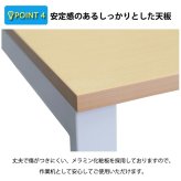デスク チェア フリーアドレス ナチュラル パネルなし おしゃれ 北欧 オフィス オフィステーブル パソコン ワークテーブル 配線収納 奥行120cm 高さ72cm 机 新生活