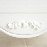 チェスト 完成品 ホワイト 引き出し 木製チェスト おしゃれ 姫系 白 タンス幅30cm 北欧 フレンチ アパルトメント スリムチェスト ヨーロピアン アンティーク 輸入家具 ロココ調
