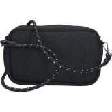 ウィローベイ ショルダーバッグ レディース ブランド WILLOWBAY ラージクロスボディバッグウィズロープ クロスボディ BLACK DENIM