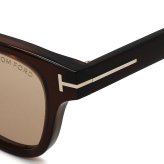 トムフォード TOM FORD サングラス アジアンフィット アイウェア UVカット ウェリントン FT1353-D/S 48E 52 メンズ レディース ユニセックス クリアブラウン+ライトブラウン 海外正規品