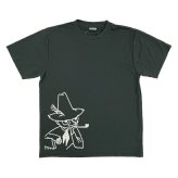 ムーミン リラックスドライTシャツ スナフキン ブラック アパレル MOOMIN