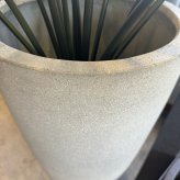 鉢カバー おしゃれ 大型 15号 12号 丸型 アリエス モノ L M サイズ 高級 北欧 室内 屋内 観葉植物用 サボテン 特大 玄関 インテリア プランター 深型