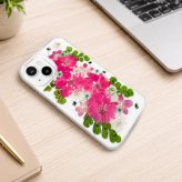 【ほぼ全機種対応スマホケース❁】押し花スマホケース NO.805（着日指定不可） 押し花＆レジン iPhone/Xperia/AQUOS/Galaxy他