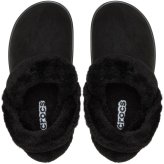 クロックス サンダル レディース アンファーゲッタブル ヴィーガン スエード クロッグ ボア ファー モコモコ 冬用 crocs 212106