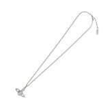 ヴィヴィアンウエストウッド ネックレス Vivienne Westwood MINI BAS RELIEF 63020086-02P763 シルバー アクア