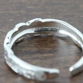 ハワイアンジュエリー トゥリング トゥーリング 足の指輪 細身 フリーサイズ シルバー925 スクロール カットアウト トウリング メール便 リング 彼女 妻 女性 レディース 誕生日 プレゼント クリスマス 【品番：TR1041】