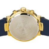 ヴェルサーチ 腕時計 メンズ アーバンミスティーク 1本限り クロノグラフ ブルー ネイビー ゴールド レザー 44mm VERSACE URBAN MYSTIQUE スイス製 サファイアガラス プレゼント ギフト 成人 卒業 入学