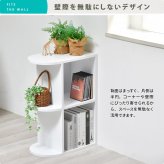 BF DECO 3段ラック 幅50 BFRC0377 ディスプレイシェルフ ラック 韓国スタイル カジュアル 角型 木製 オープンラック幅50cm 奥行30cm 高さ72cm