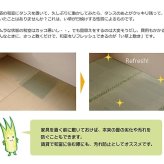 夏ラグ 夏用カーペット 純国産 い草 上敷き カーペット 市松織 『不知火』 本間1畳(約95×191cm） 熊本県八代産イ草使用
