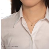 ゴールド ネックレス ハワイアンジュエリー ホエールテール ゴールド ネックレス K18 18金 チェーン お守り 選べる3色 イエロー ピンク ホワイトシンプル 華奢 上品 ネックレス 彼女 妻 女性 レディース 誕生日 プレゼント ハロウィン 【品番：CG-AK-2266】