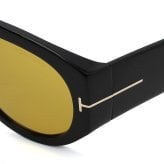 トムフォード サングラス TOM FORD FT1044/S 01E 60 TF1044 サングラス EYEWEAR グローバルフィット ブラック イエロー ユニセックス