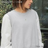 Le Lien Doucerle ネックレス 45~60cm 18金 ゴールド シルバー ロング シンプル 可愛い 円 丸 プチ ペア お洒落 レディース メンズ ユニセックス K18 地金 塊 ジュエリー プレゼント 記念日