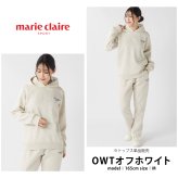 marie claire sport マリクレール スポーツ パーカー レディース ブランド 長袖 裏起毛 445717 スウェット プルオーバー フーディー ロゴ刺繍 秋冬 トップス カジュアル 20代 30代 40代 M L LL 2026fw karlas