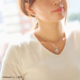 ハワイアンジュエリー ネックレス シルバー ネックレス 刻印 無料 誕生石入れ可 ラウンド ハート シンプル シルバー925 ギフトラッピング可能 チェーン 長さ選べる プレゼント ハロウィン 【品番：CG-SP2918】