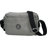 キプリング ショルダーバッグ レディース ブランド Kipling アバヌ M PE+ KI8024-4SY Diagonal Jacquard 黒