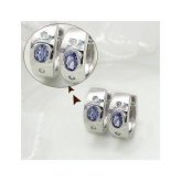 フープピアス K18YG PG WG pt900【0.06ct】オーバルカット オーバル ダイヤモンド フープピアス 誕生石 カラーストーン 3×4 ファンシーカット 人気 母の日 ギフト レディース メンズ フープ 誕生日 記念日 10周年 【送料無料】    LP-446B
