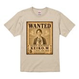 世界に一枚！【手配書風】WANTED オリジナル 誕生日 Tシャツ 綿100％ サイズ90cm～4L キッズサイズ ビッグサイズ 還暦祝い プレゼント 名入れギフト メンズ レディース ワンピース ONEPIECE ルフィ ゾロ ウォンテッド オーダーメイド プリント 結婚式 出産 余興 発表会 クラT