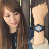ペアウオッチ gショック恋人たちのGショックペア G-SHOCK BABY-G ペアウォッチ ペア腕時計 カシオ 2本セット  アナデジ GA-110GB-1AJF AW-591-2AJF お揃い     新品 手書きします　人気  婚約　夫婦 高級　クリスマス プレゼント おすすめ