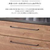 キッチンカウンター キッチン収納 日本製 特殊鋼板を使った 【Lugo-ルゴ-】扉収納 60cm 新生活