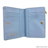 【1月20日入荷分予約受付中】 ちいかわ ハチワレ ファスナー財布 ブルー CHI11-1 財布 コンパクト ミニ財布 小銭入れ 二つ折り レディース キッズ 女の子 キャラクター グッズ プレゼント ギフト 誕生日