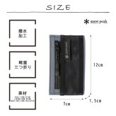 snowpeak Everyday Use Smart Wallet 折り財布 財布 さいふ サイフ ウォレット コンパクト 軽量 レディース メンズ ギフト プレゼント ブラック bb26su010
