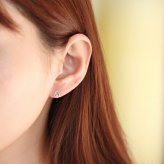 【無料ラッピング】  カナルヨンドシー Canal 4℃ ピアス K10 ホワイトゴールド ピアス タンザナイト ダイヤモンド レディース ブランド 正規品 新品 ギフト プレゼント 人気 おすすめ 誕生日 記念日 クリスマス 送料無料