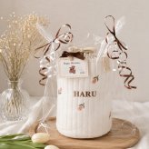 おむつケーキ イブルミニバッグ ギフトセット オムツケーキ 刺繍巾着 マグホルダー もくもくスタイ 名入れ無料 名前入り 男の子 女の子 0歳 出産祝い 出産祝いギフト 双子 お誕生日 ギフト プレゼント お祝い かわいい ナチュラル インスタ映え パンパース
