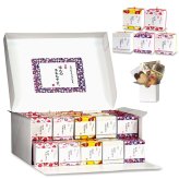 華こばこ 焼き菓子 紅茶 詰め合わせ ギフト BOX 3種4個入 計40セット クッキー パイ スイーツ 個包装 紅茶ティーバッグ【北海道・沖縄県・離島 配送不可】