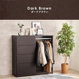 収納家具 ラック ハンガー 幅121cm 引き出し収納 衣装ケース クローゼットハンガー たたむ 掛ける ハンガーポール 収納 コートハンガー 洋服掛け 衣類収納 壁面収納 フック コート掛け 雑貨 タオル 小物 帽子 コート シンプル 子供部屋