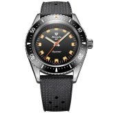 ニバダ グレンヒェン NIVADA GRENCHEN アンタークティック アクアマー ブラック トロピックラバーストラップ 32068A01 腕時計 メンズ 自動巻き ANTARCTIC
