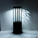 ソーラーポールライト OCTAGON ガラス製 ソーラーライト 屋外 防水 庭 ガーデンライト おしゃれ 玄関 アプローチ 門灯 エクステリア 照明 置き型 自動点灯 2色切り替え ソーラー式 スタンドライト セトクラフト